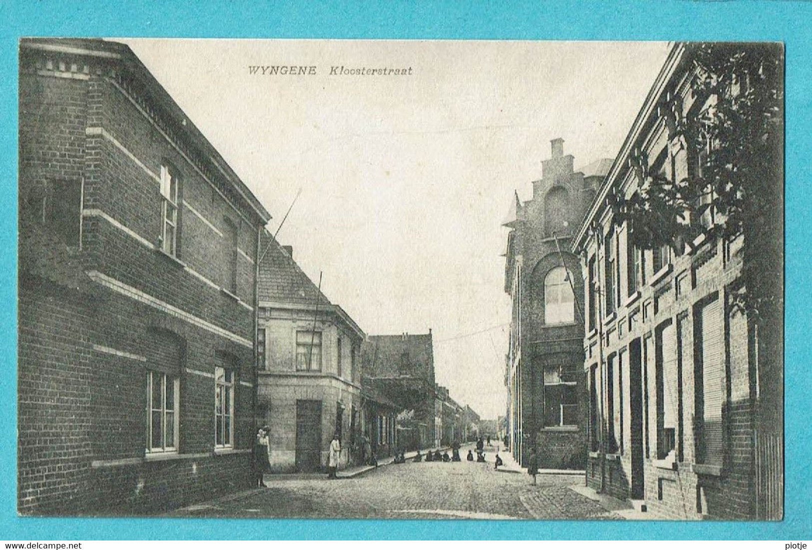 * Wingene - Wyngene (Tielt - West Vlaanderen) * (Uitg Drukker Anseeuw) Kloosterstraat, Animée, Rue De La Cloitre, TOP - Wingene