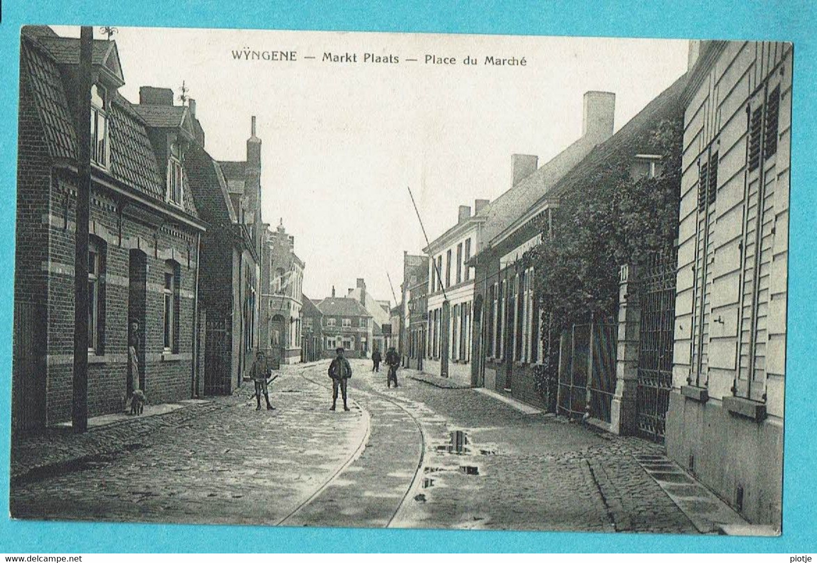 * Wingene - Wyngene (Tielt - West Vlaanderen) * (Uitg Gezusters Van Cauwenberghe, Nr 12873) Marktplaats, Place Du Marché - Wingene