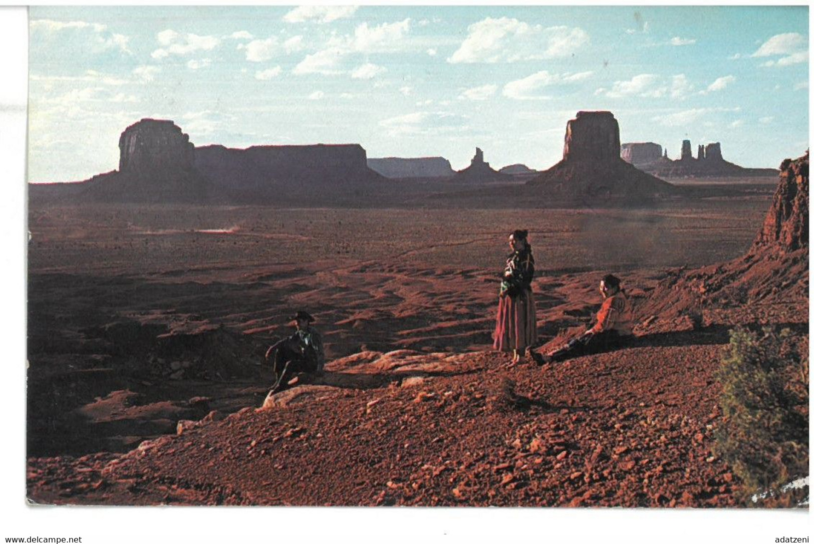 BR1386 Utah Monument Valley Indian Viaggiata 1984 Verso Roma - Monument Valley