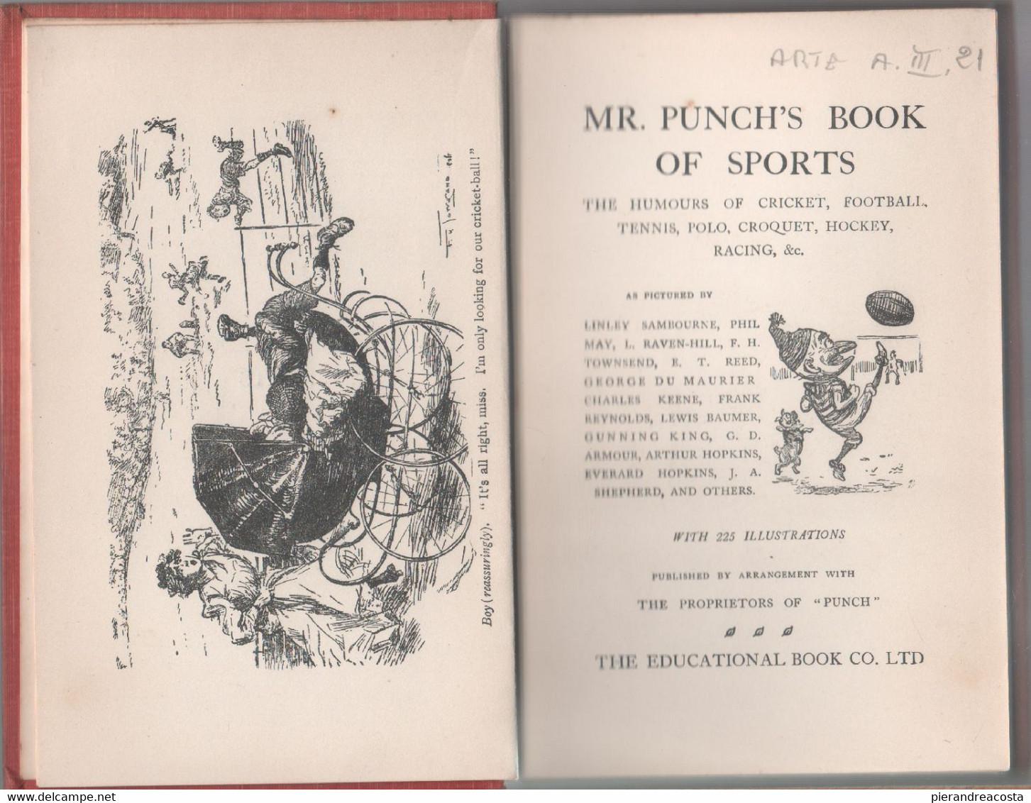 Mr. Punch's Book Of Sports - 1900-1949