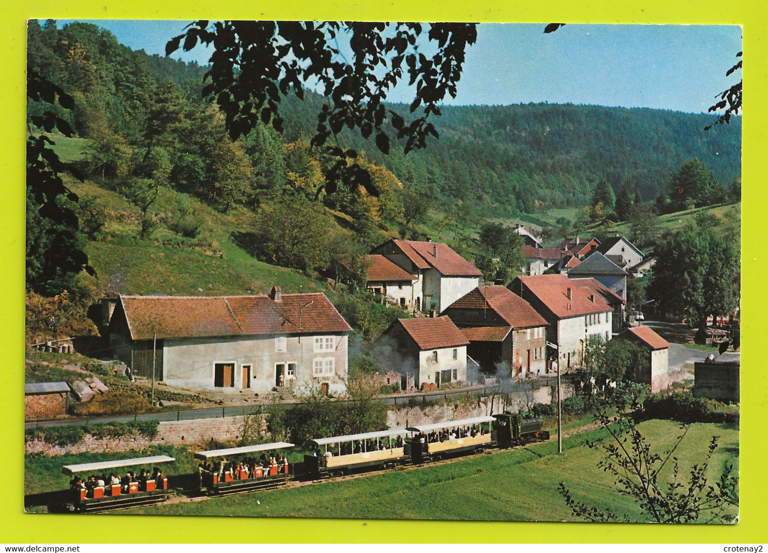 57 ABRESCHVILLER Vers Sarrebourg N°17182 Petit Train Vapeur Chemin De Fer Forestier Hameau De Grand Soldat En 1973 - Sarrebourg
