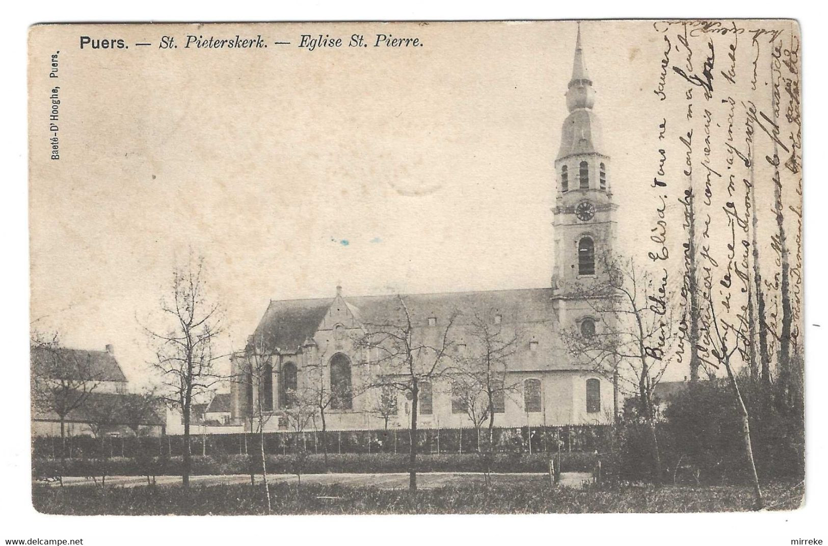 @n1@  -  PUERS  -  St. Pieterskerk   -  Zie / Voir Scan - Puurs