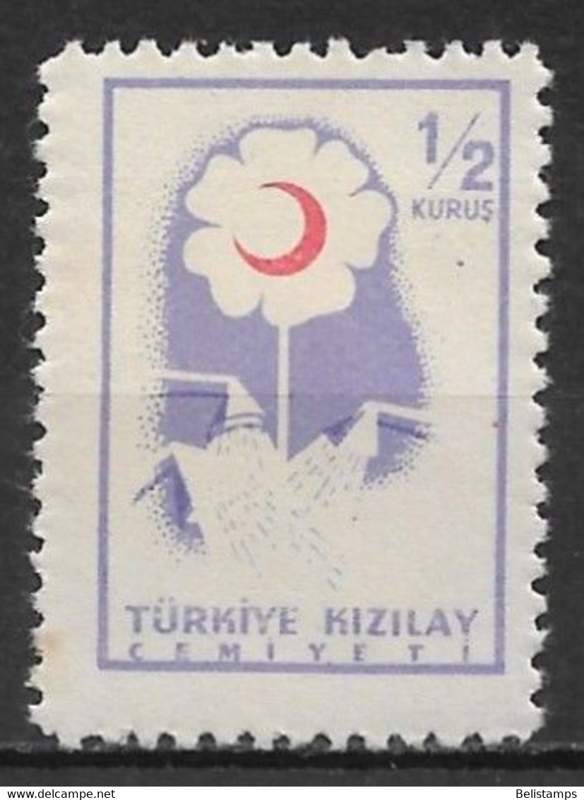 Turkey 1957. Scott #RA207 (MNH) Flower - Segnatasse