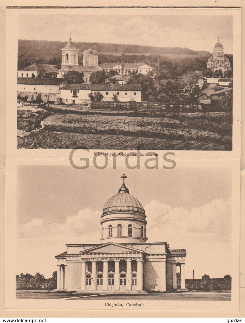 Moldova - Vederi din Bessarabia - Folder 10x photos - Pliant 10x vederi - 165x110mm