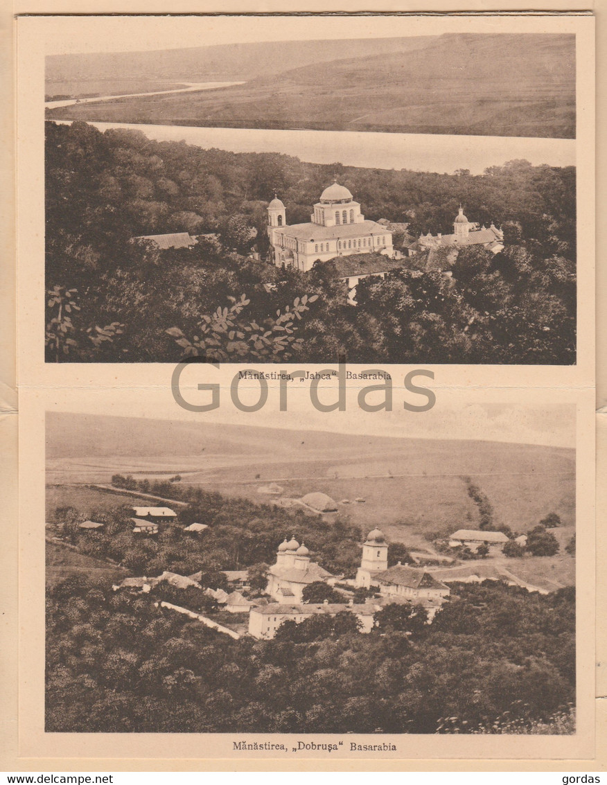 Moldova - Vederi din Bessarabia - Folder 10x photos - Pliant 10x vederi - 165x110mm