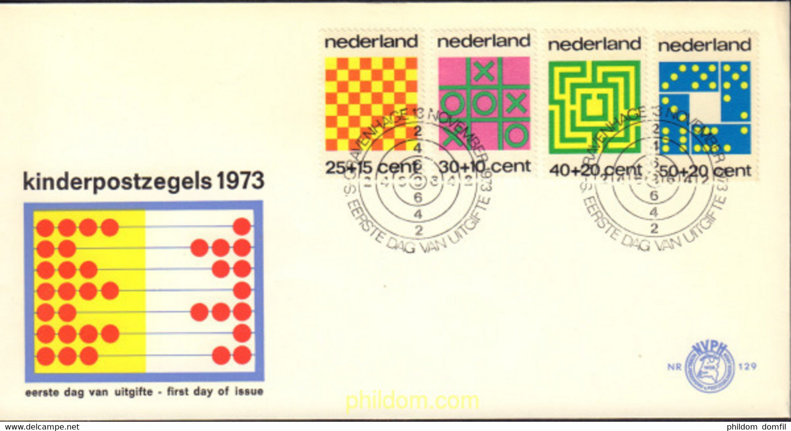 376783 MNH HOLANDA 1973 PRO INFANCIA - Non Classés