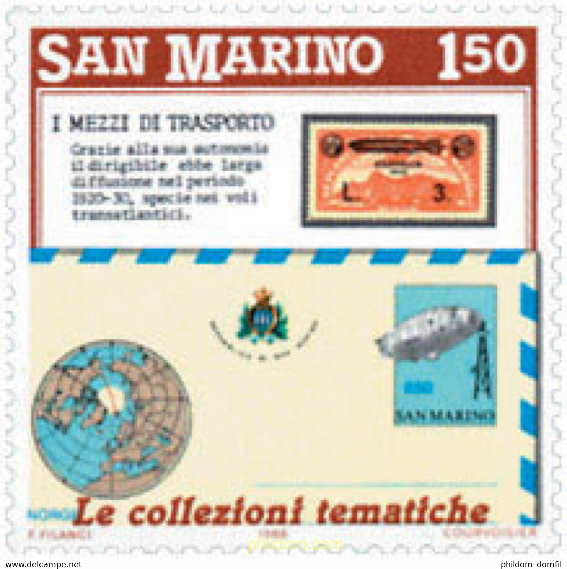 638373 MNH SAN MARINO 1988 PROMOCION DE LA FILATELIA - Used Stamps