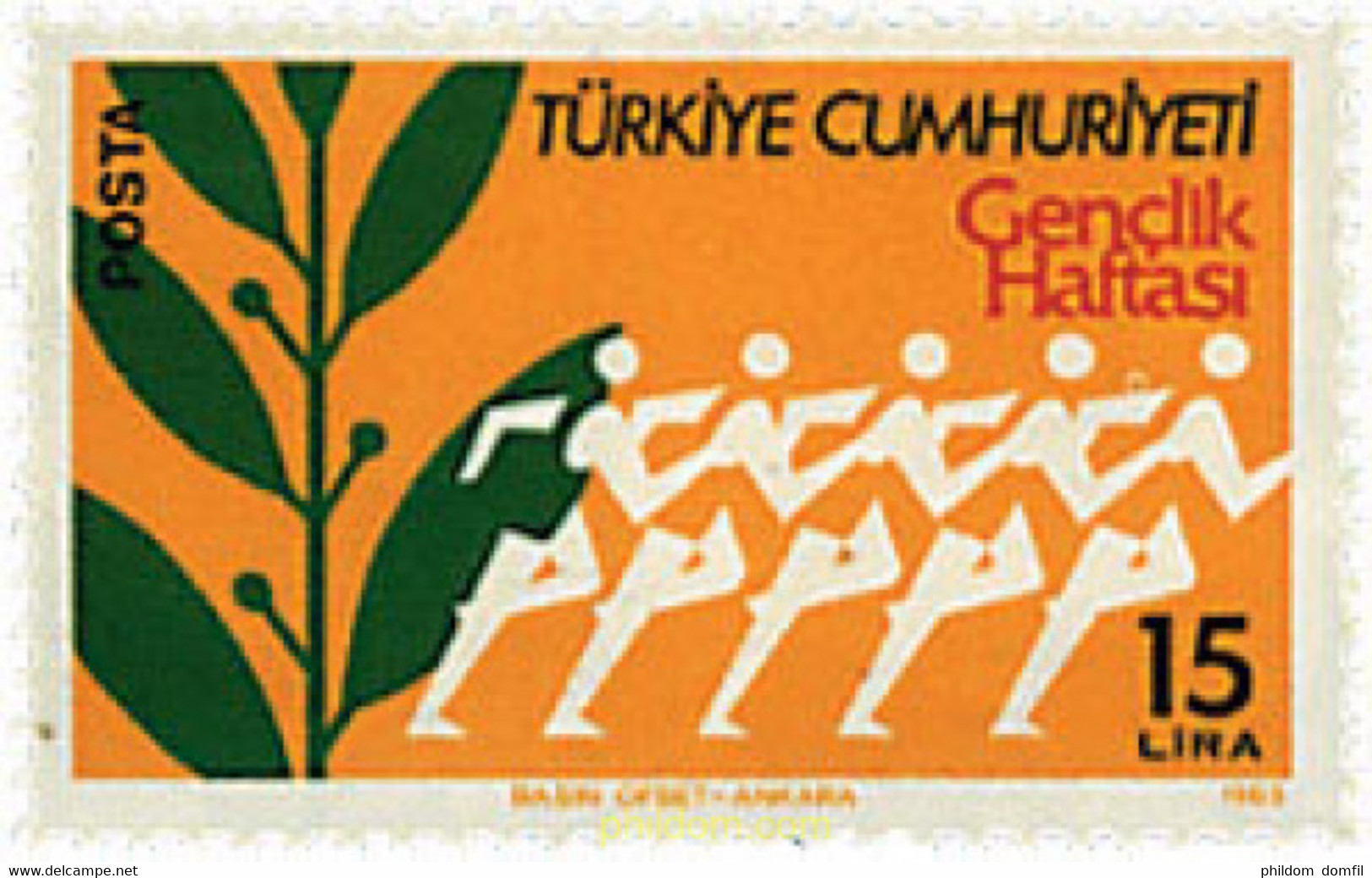 26517 MNH TURQUIA 1983 SEMANA DE LA JUVENTUD - Colecciones & Series