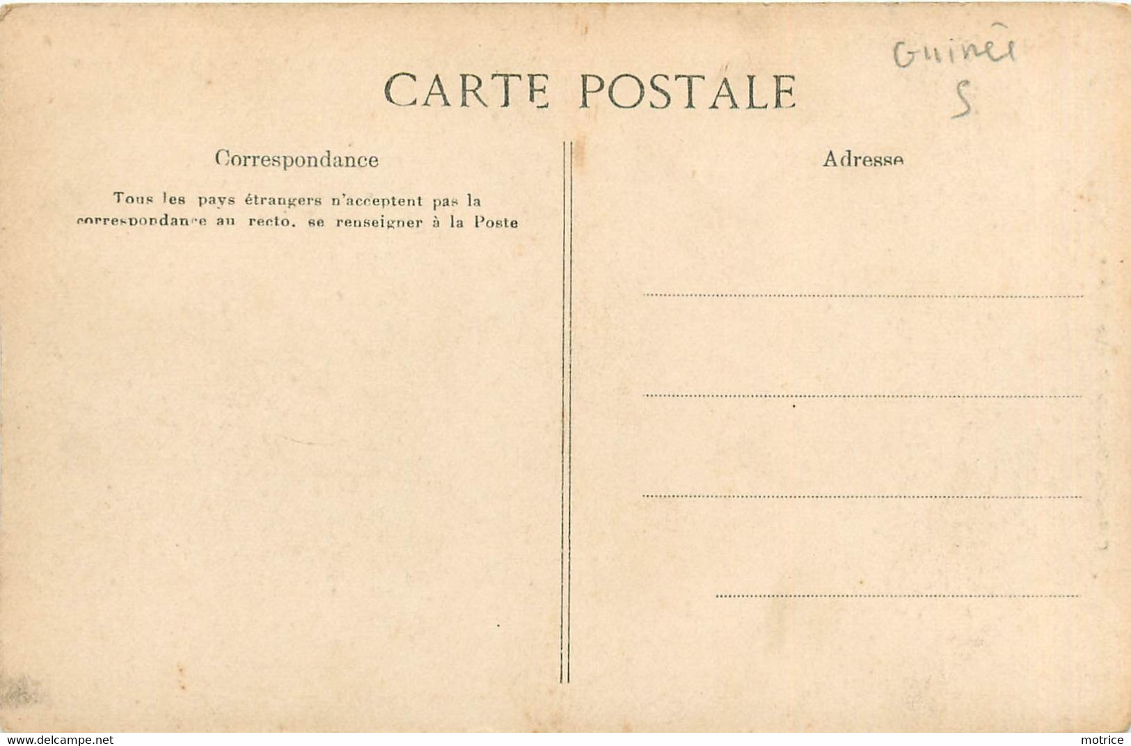 AFRIQUE OCCIDENTALE - Guinée, Chemin De Fer De Konakry Au Niger, Pont Métallique, Coube De Dunkes. - Guinée