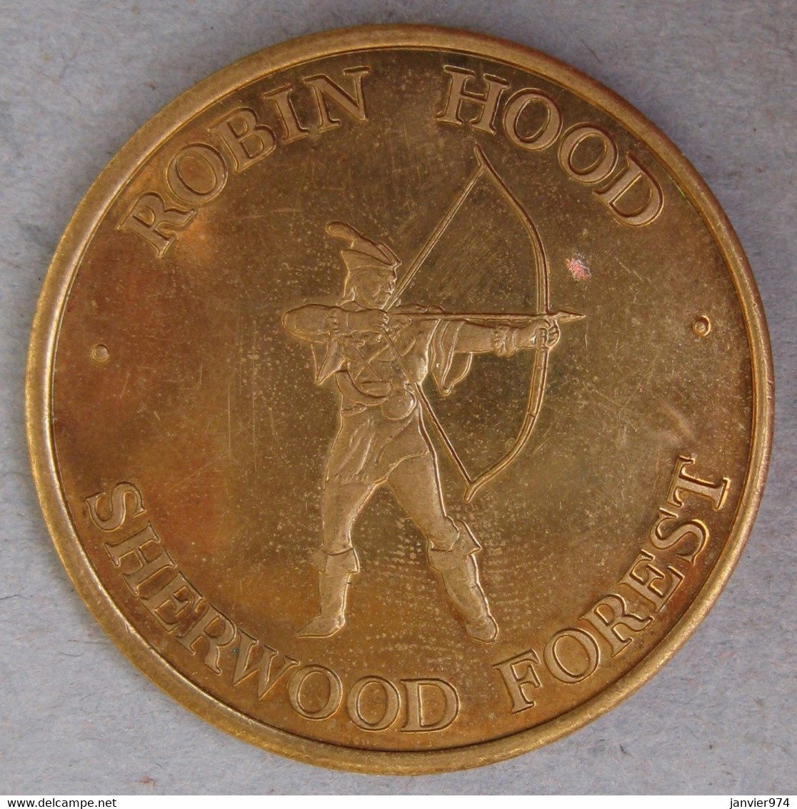 Médaille Robin Des Bois – Robin Hood - Sherwood Forest – The Major Oak - Other & Unclassified