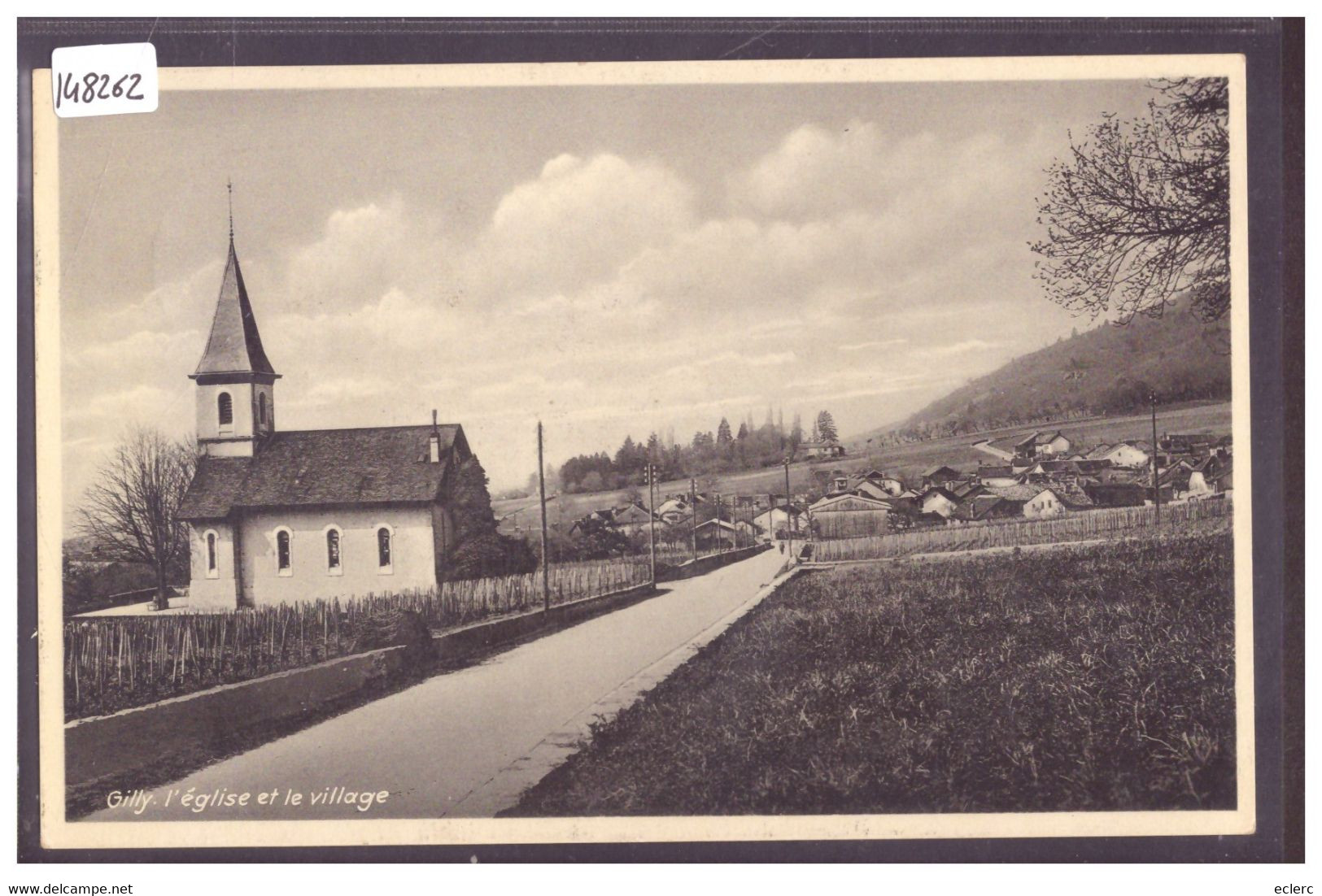 DISTRICT DE ROLLE - GILLY - L'EGLISE - TB - Gilly