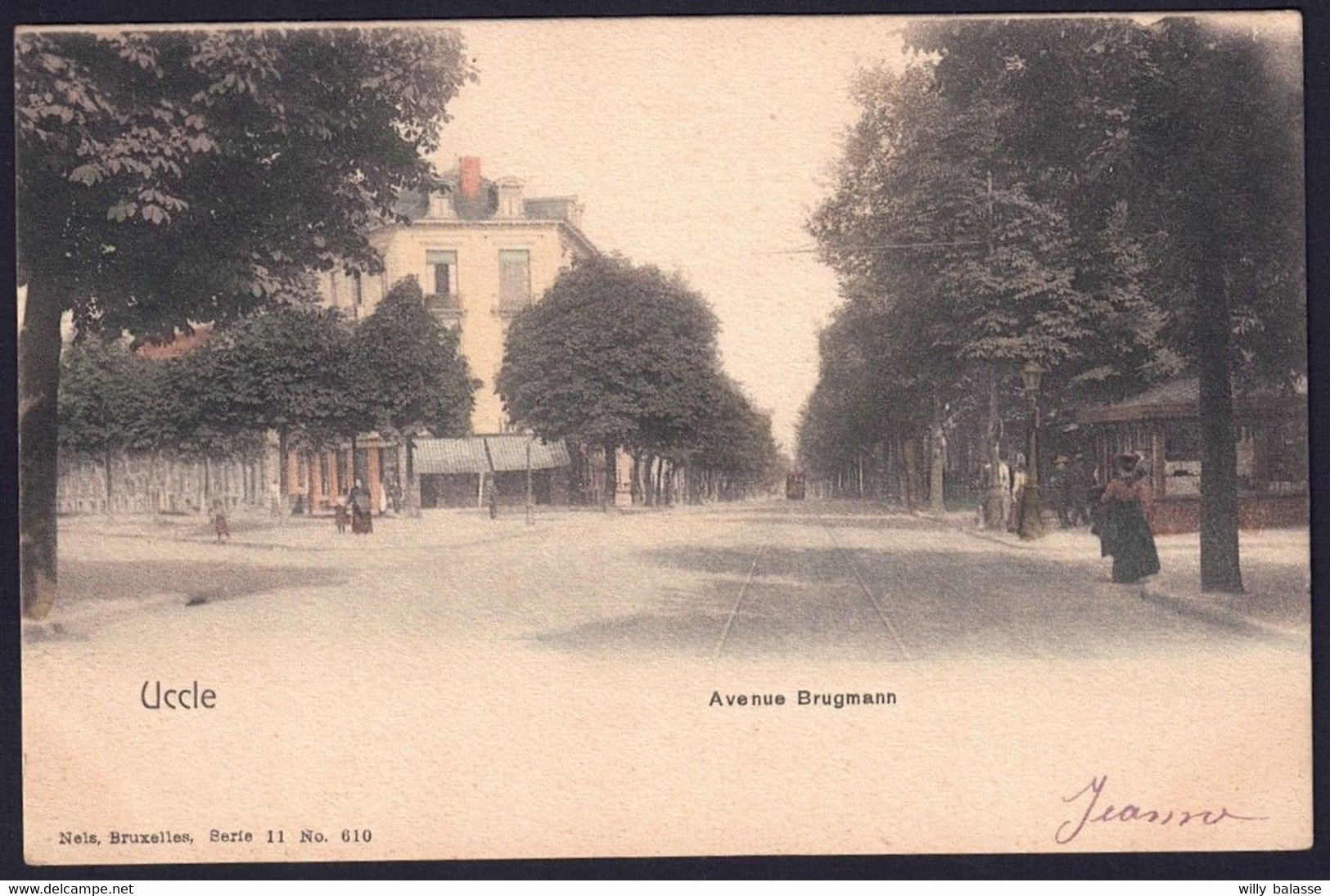 +++ CPA - UCCLE - UKKEL - Avenue Brugmann - Couleur 1905  // - Uccle - Ukkel