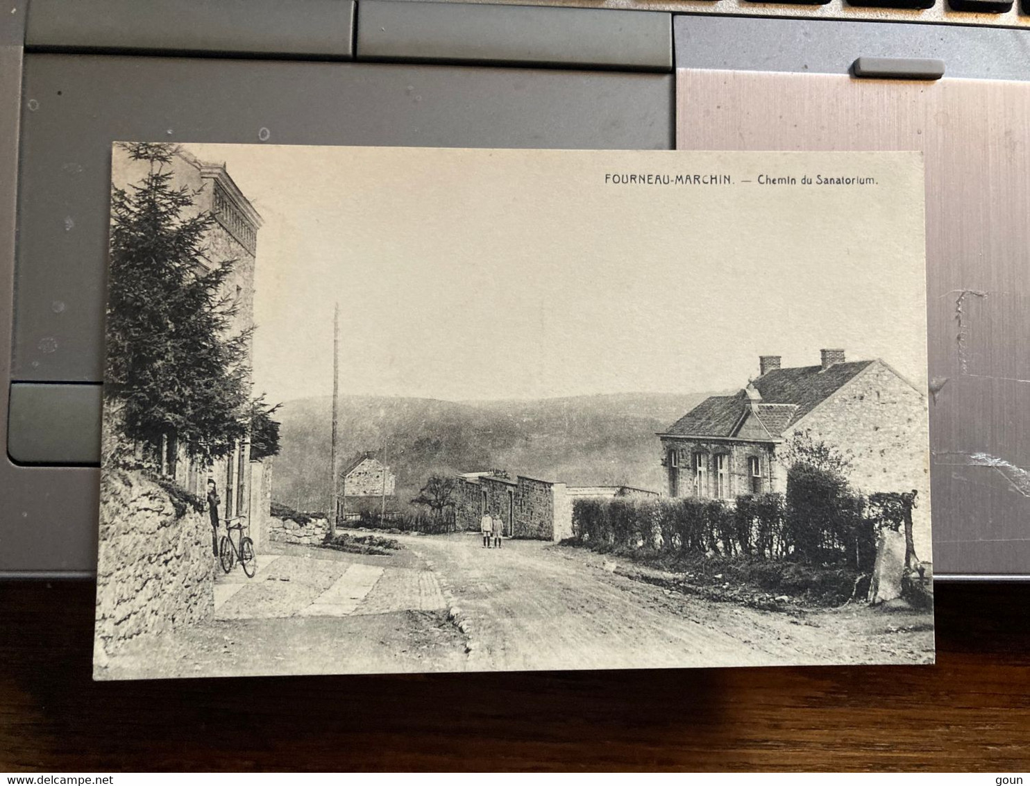 Cpa   Fourneau Marchin Chemin Du Sanatorium - Marchin