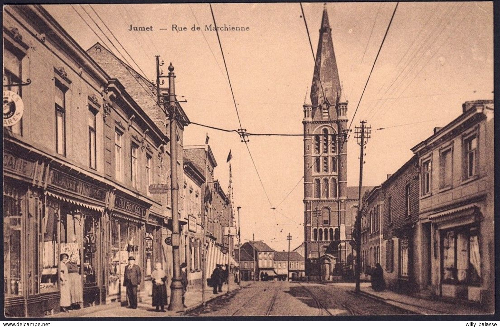 +++ CPA - JUMET - Rue De Marchienne  // - Charleroi