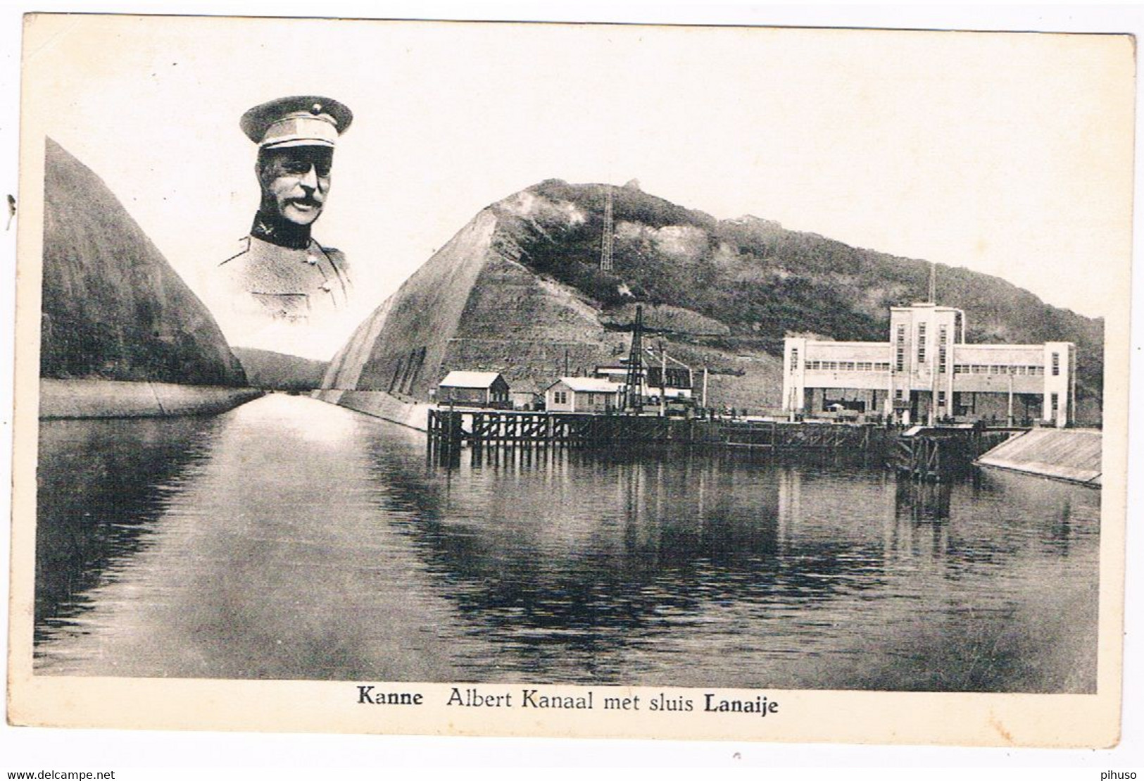 B-9214   KANNE : Albert Kanaal Met Sluis Lanaije - Riemst