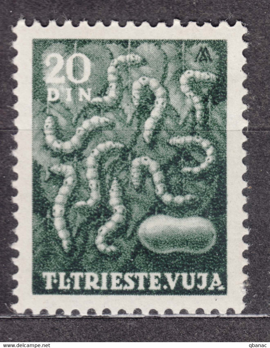 Italy Yugoslavia Trieste Zone B, Animals 1950 Mi#43, Sassone#30 Mint Never Hinged - Nuovi