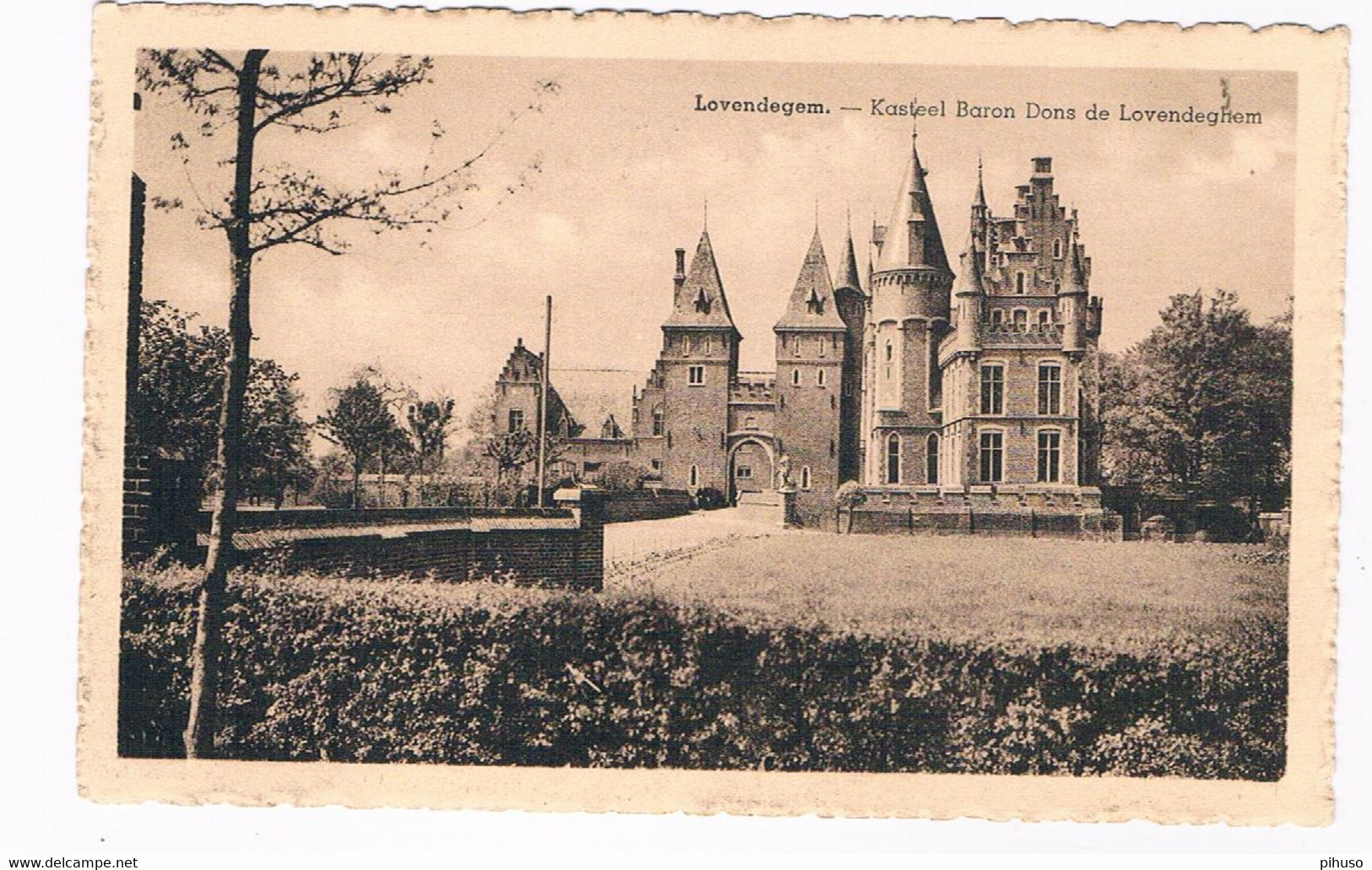 B-9227   LOVENDEGEM : Kasteel Baron Dons De Lovendegem - Lovendegem