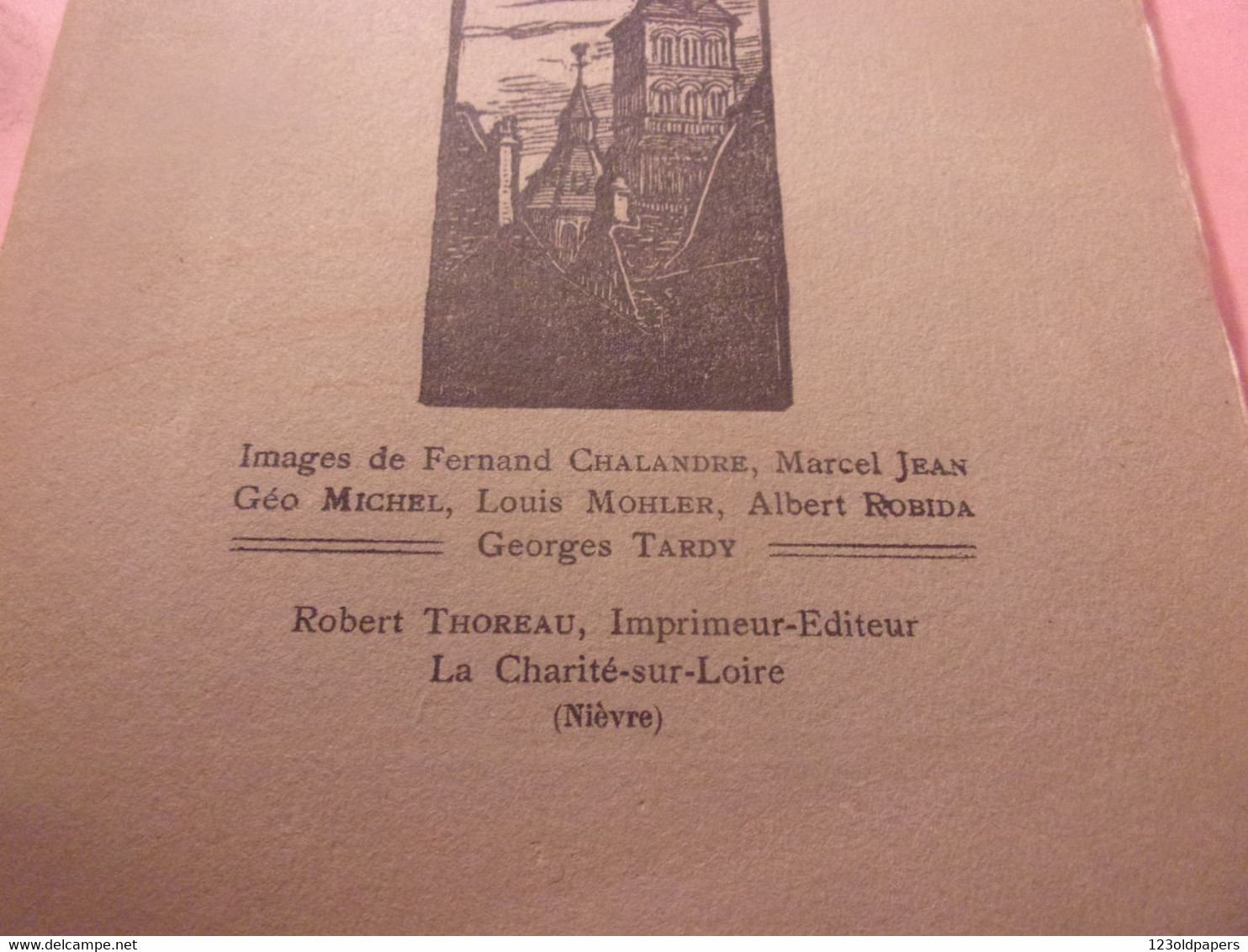 ♥️ La Charité-sur-Loire, Ville D'histoire, Centre De Villégiature, Guide Du Touriste Par Raoul Toscan. Fernand CHALANDRE - Bourgogne