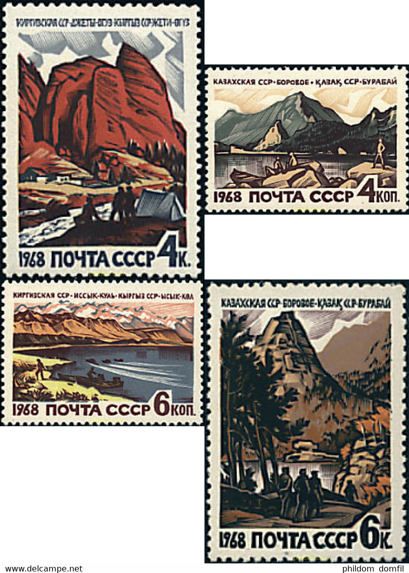 63193 MNH UNION SOVIETICA 1968 EXCURSIONISMO - Collezioni