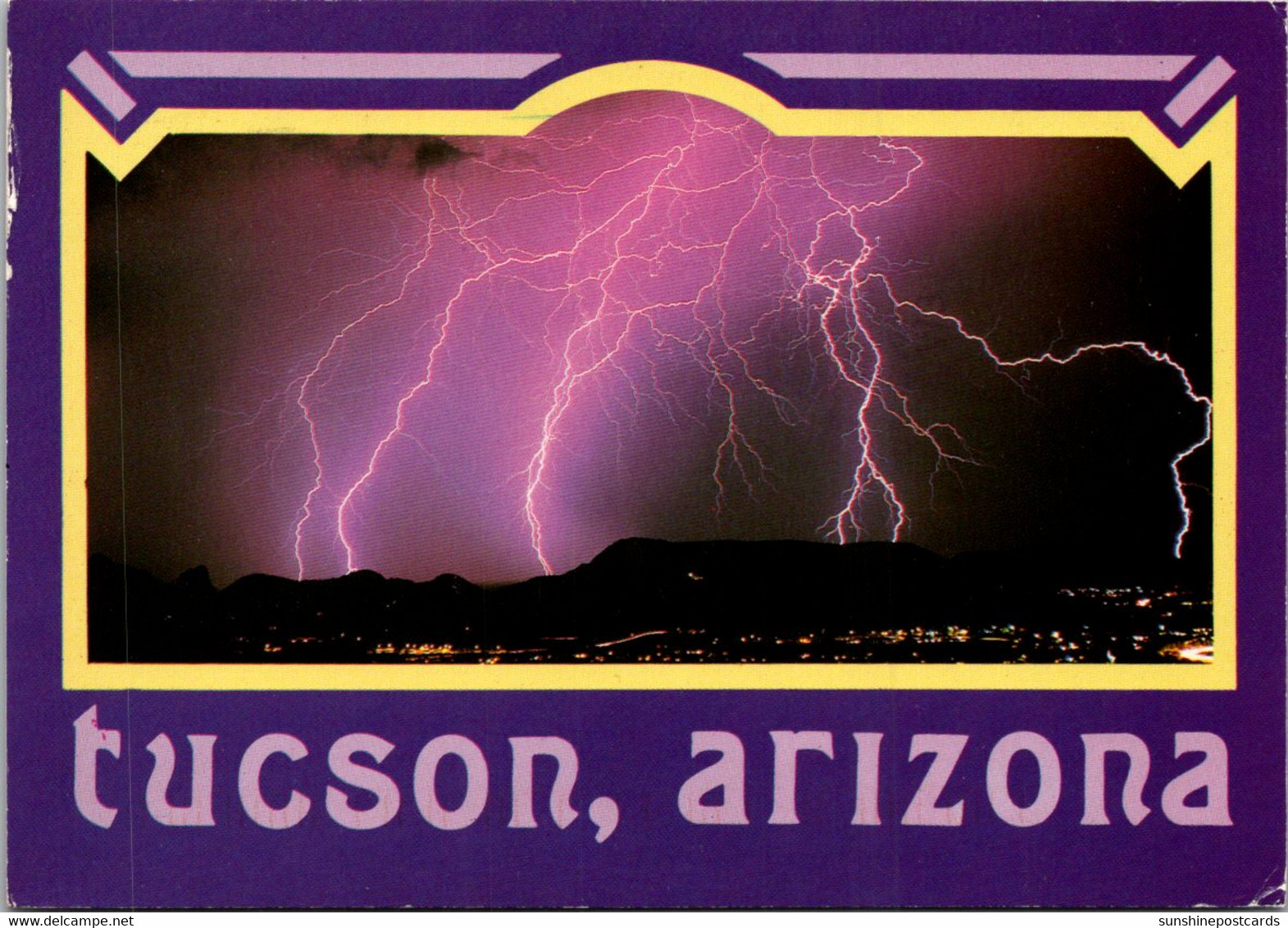 Arizona Tucson Lightning Strikes 1996 - Tucson
