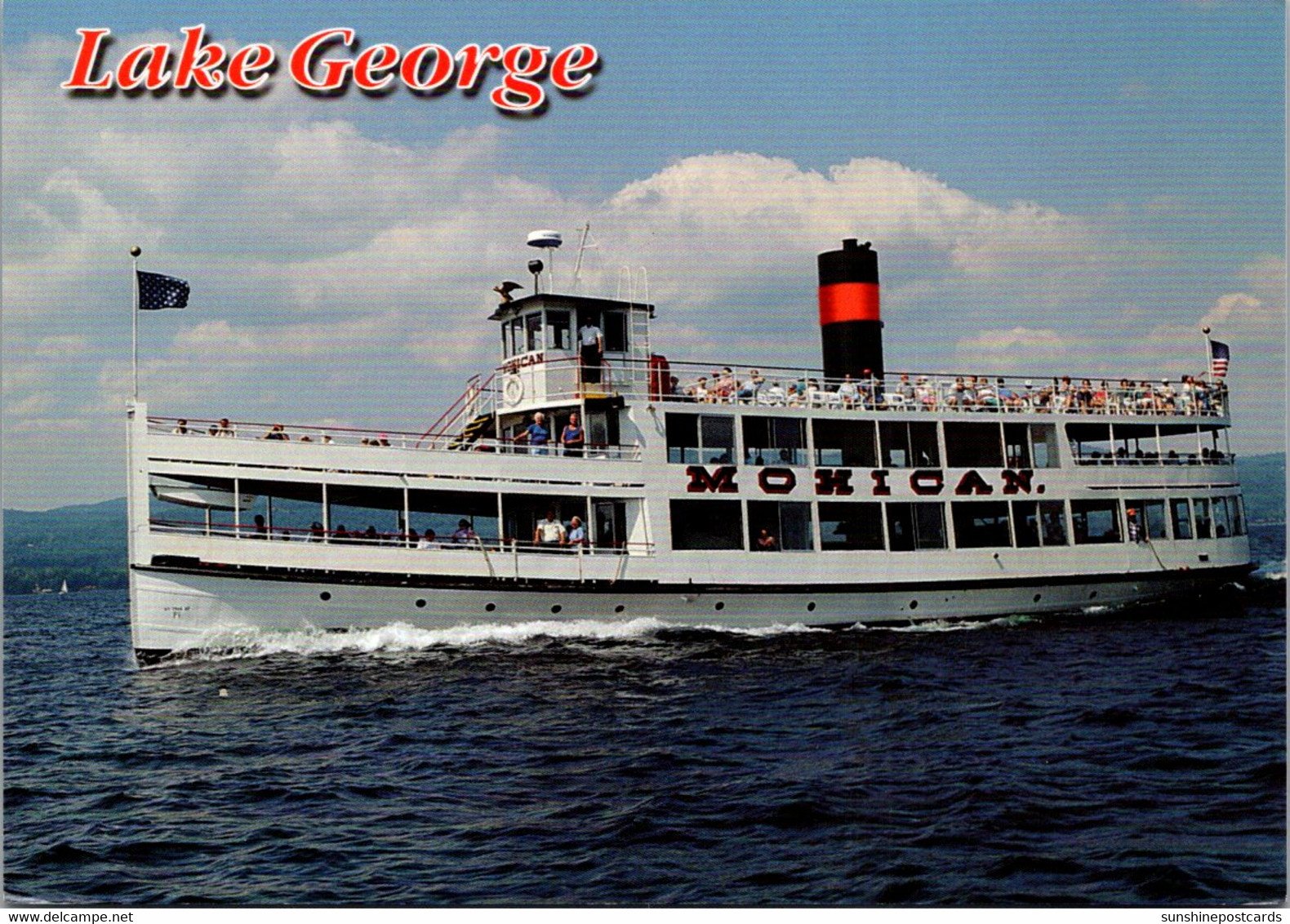 New York Adirondacks Lake George Cruise Boat MV Mohican - Lake George