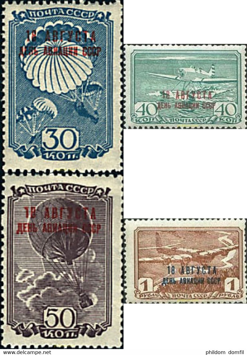 602327 HINGED UNION SOVIETICA 1939 DIA DEL AIRE - Collections