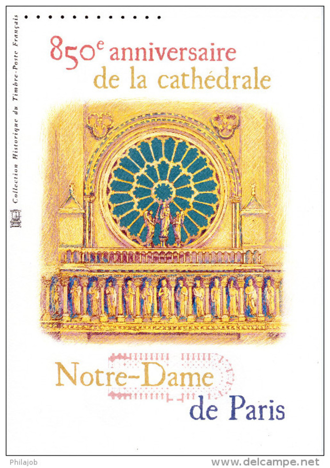 2013 " 850 ANS DE NOTRE-DAME DE PARIS " Sur Document Officiel 1er Jour. N° YT F4714. Parfait état ! DPO à Saisir !!! - Monumenti