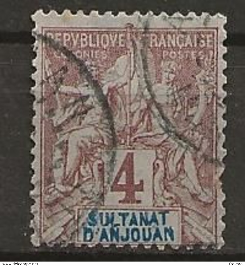 Timbre Anjouan Neuf * N° 3 - Used Stamps