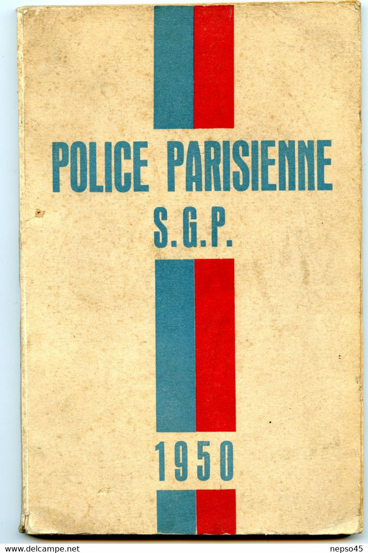 Paris.Police Parisienne S.G.P.anné1950.Fédération Synndicale Des Personnels De La Préfecture De Police.11 Photographies. - Parijs