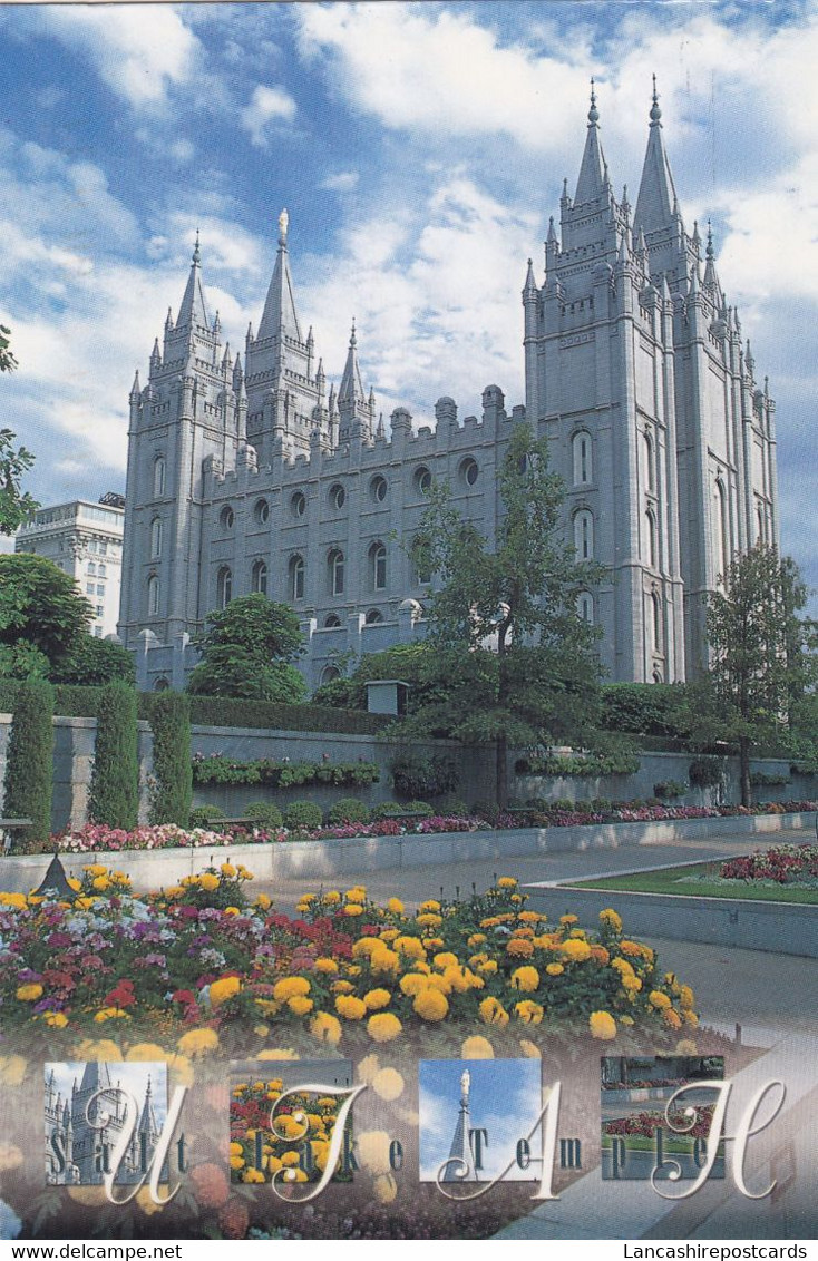 Postcard Salt Lake City Temple Utah [ Mormon Interest ] My Ref B25995 - Salt Lake City