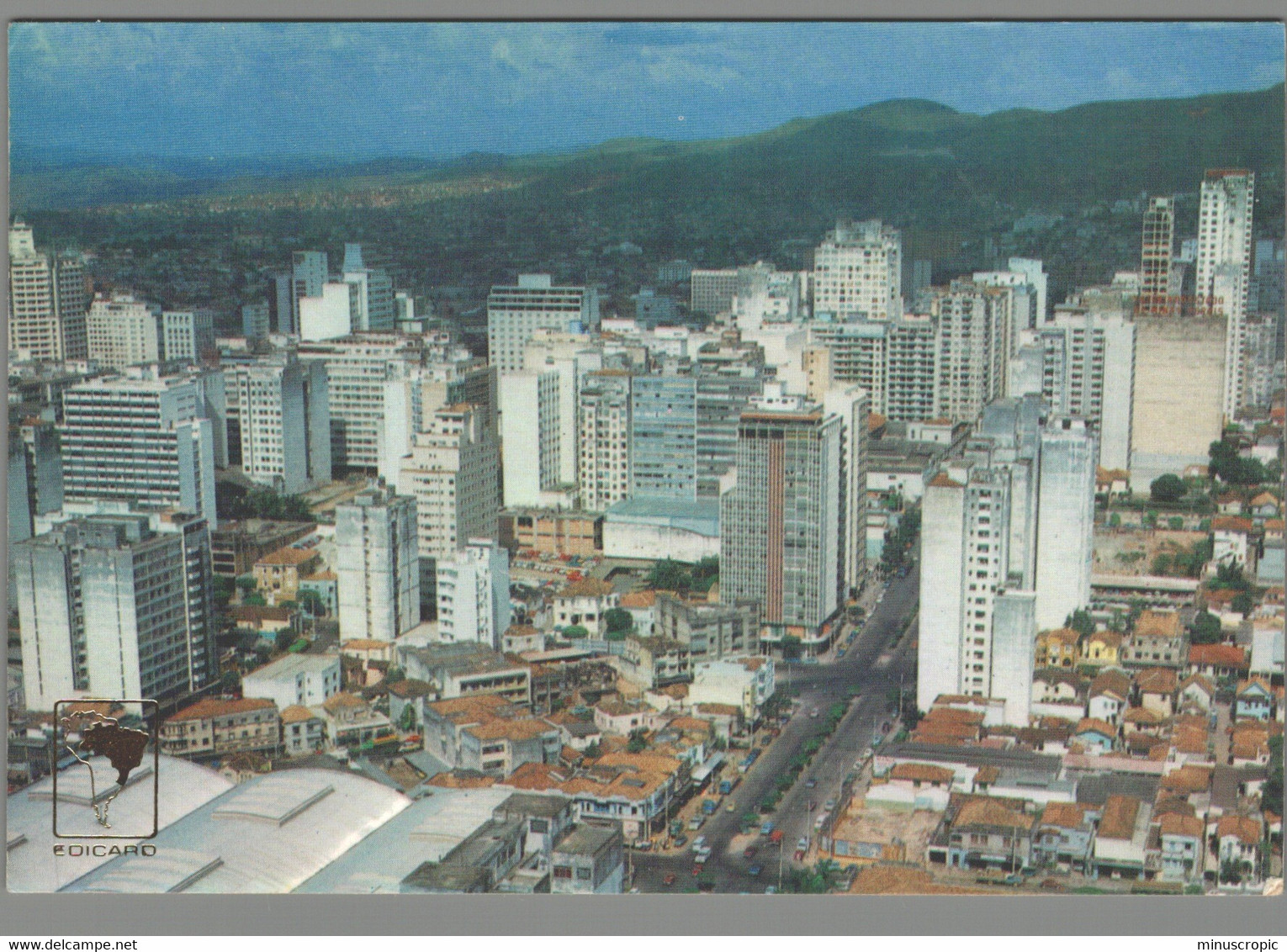 CPM - Brésil - Belo Horizonte - Vista Aérea - Belo Horizonte