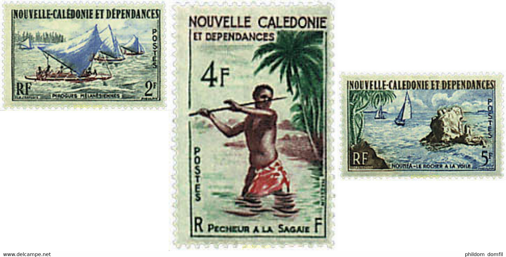 346003 MNH NUEVA CALEDONIA 1962 DEPORTES NAUTICOS - Tauchen