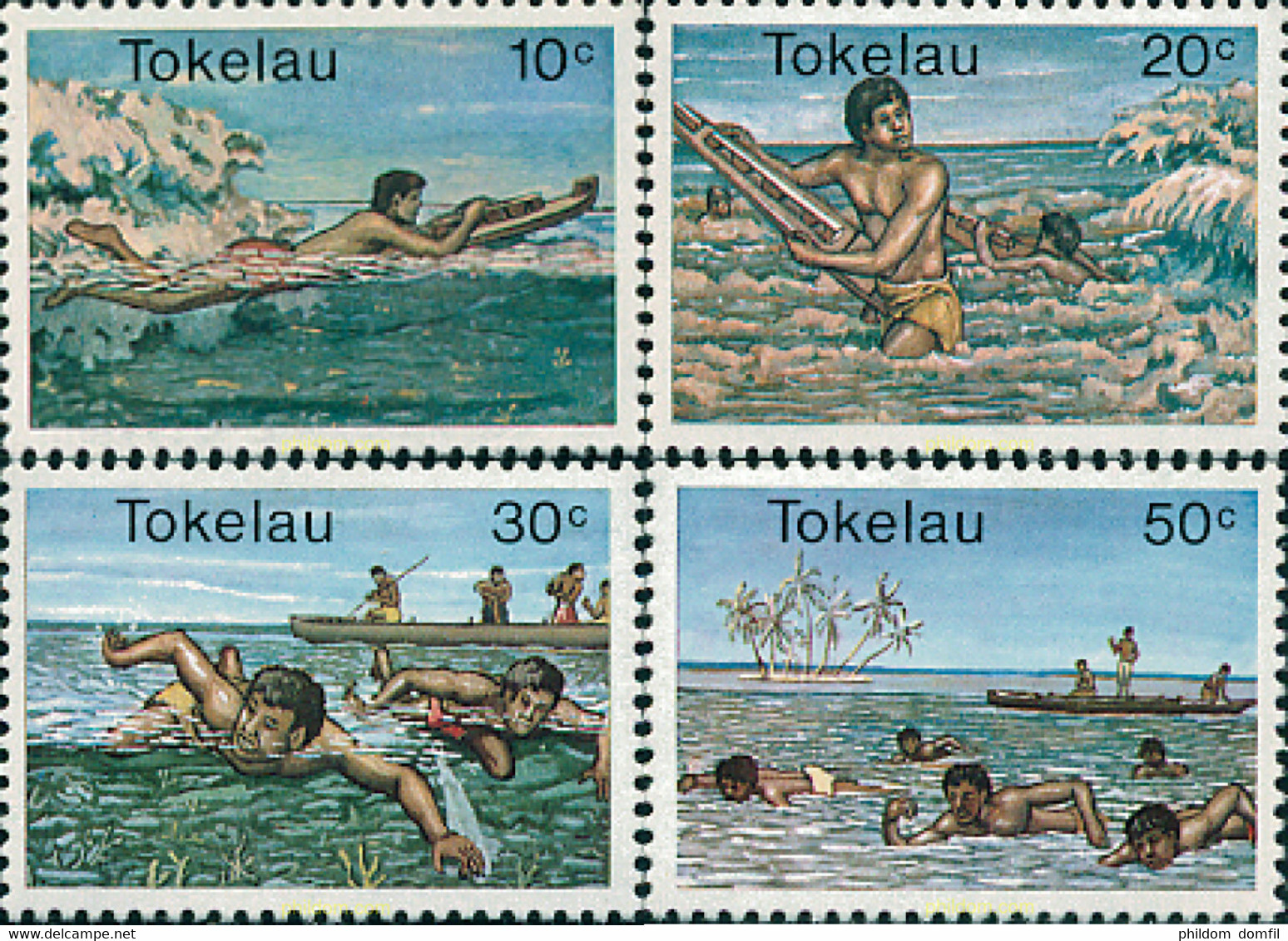 45591 MNH TOKELAU 1980 DEPORTES - Tokelau