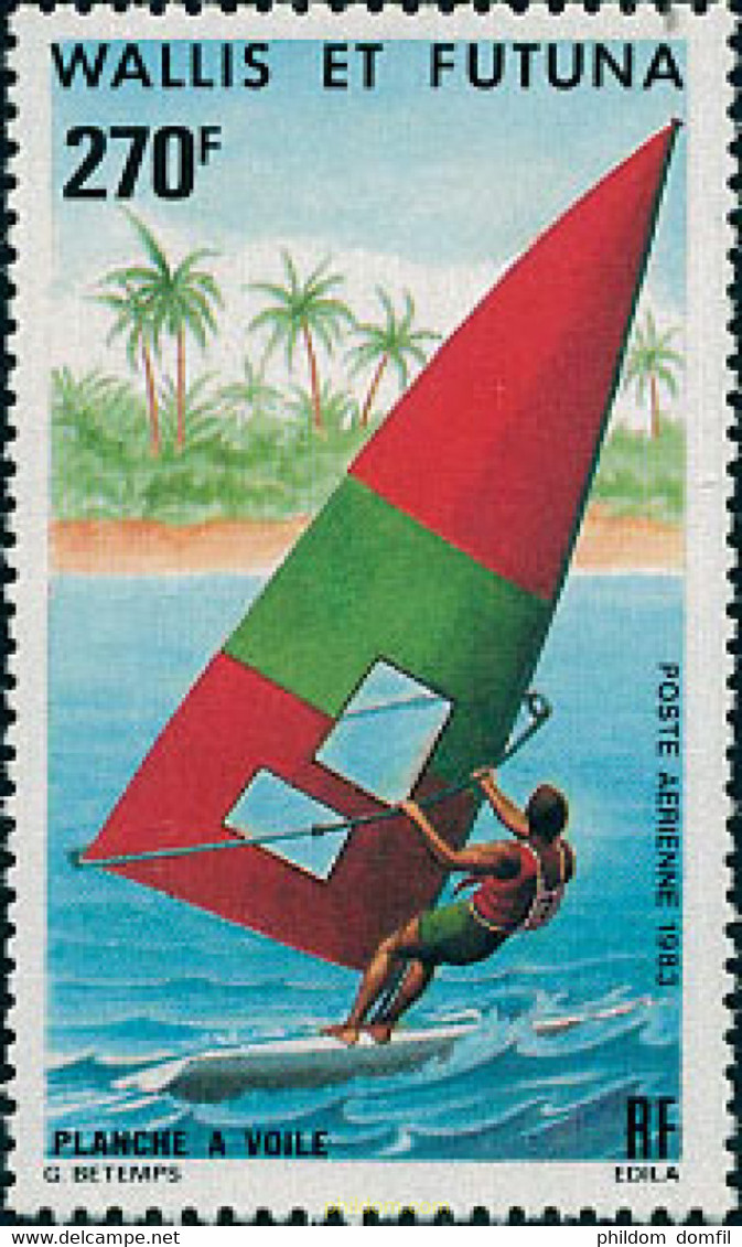 36733 MNH WALLIS Y FUTUNA 1983 WINDSURF - Gebraucht