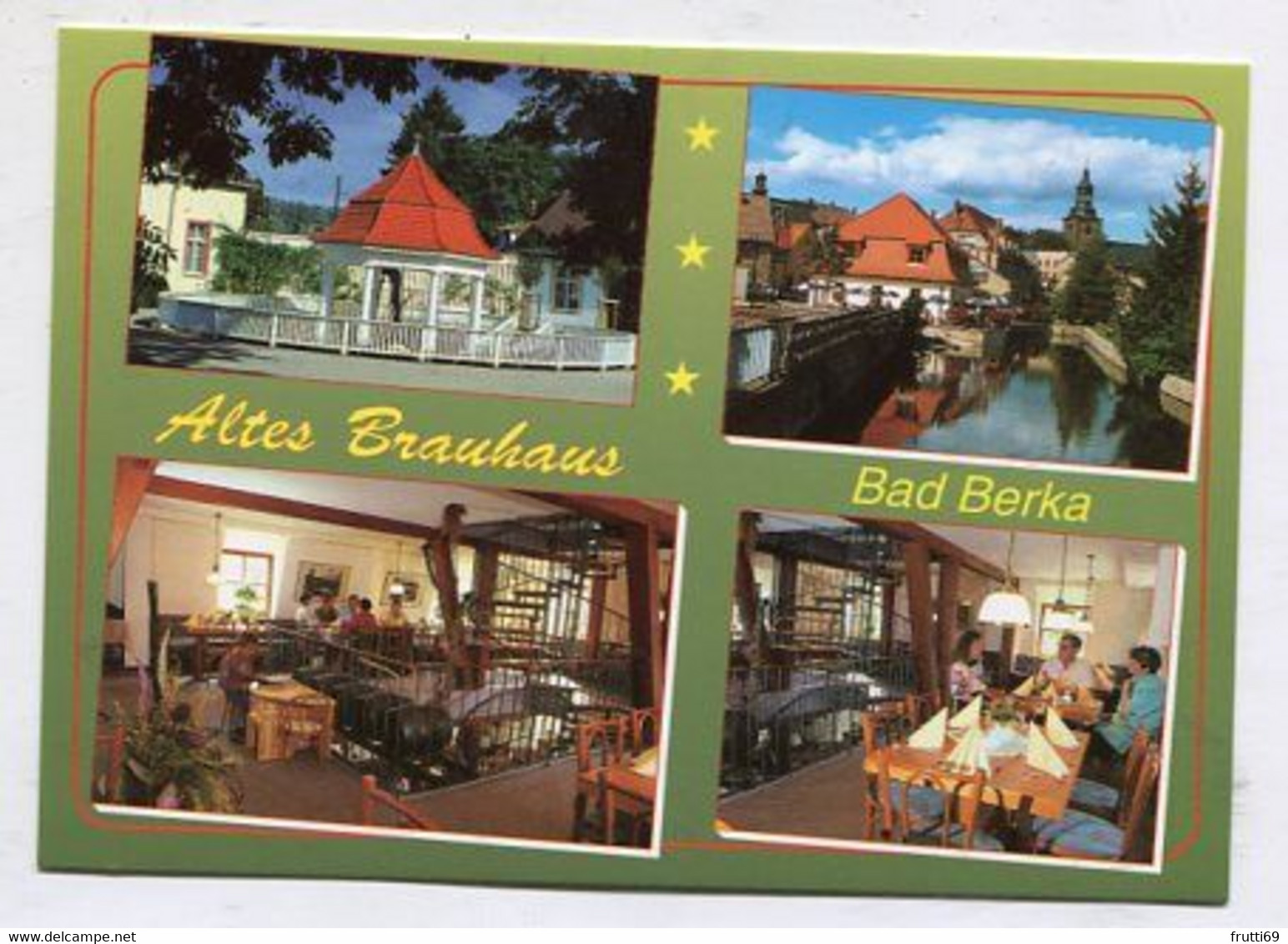 AK 090073 GERMANY - Bad Berka - Cafe Restaurant Altes Brauhaus - Bad Berka