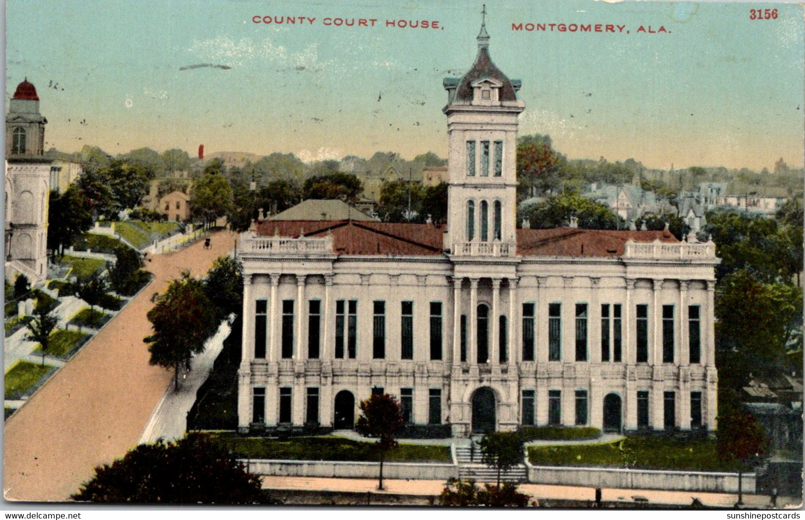 Alabama Montgomery Count Court House 1914 - Montgomery