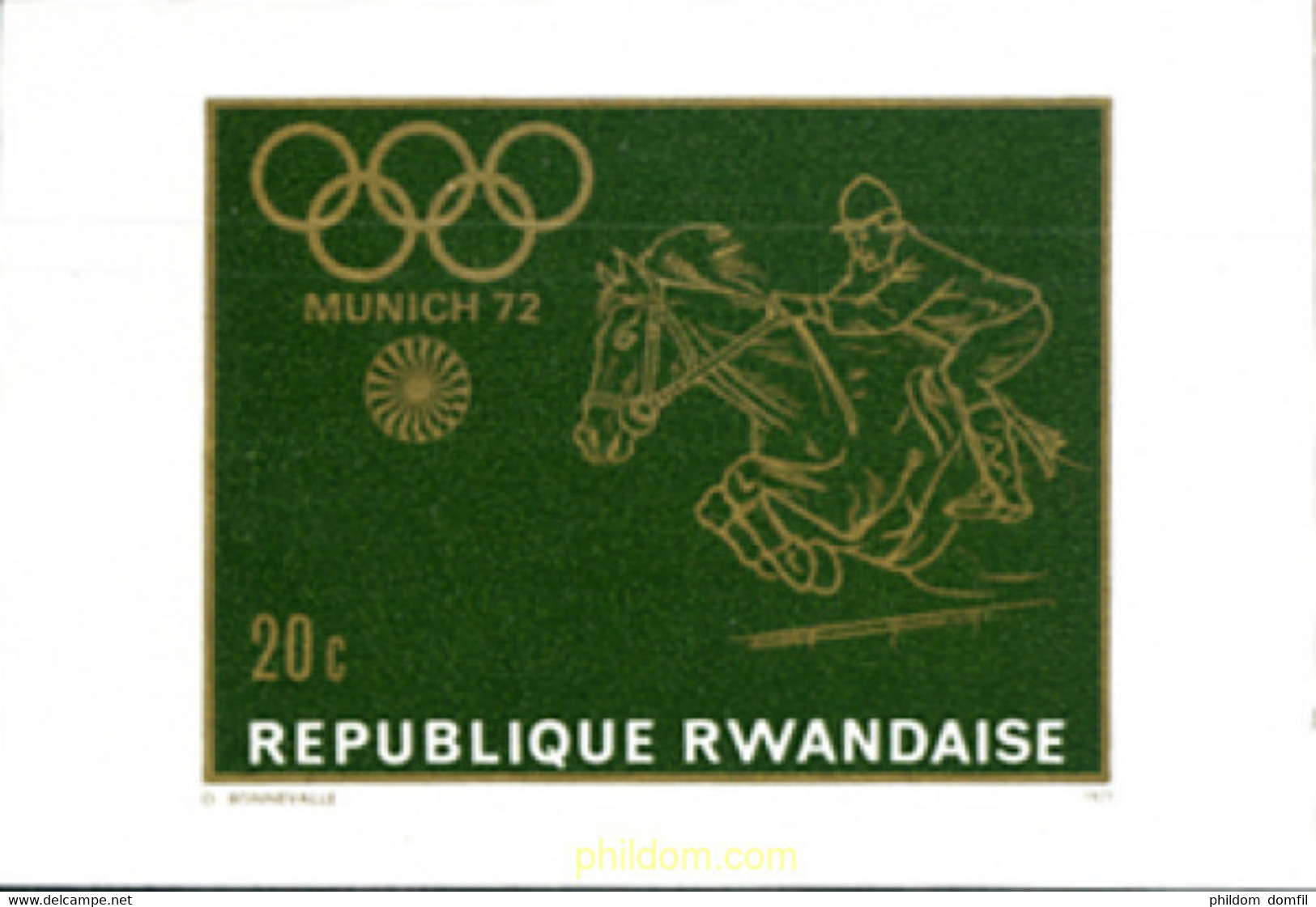 221576 MNH RUANDA 1971 20 JUEGOS OLIMPICOS VERANO MUNICH 1972 - 1970-1979