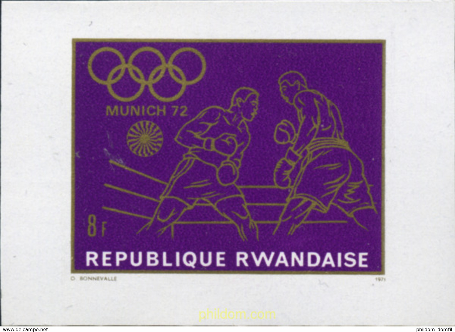 221667 MNH RUANDA 1971 20 JUEGOS OLIMPICOS VERANO MUNICH 1972 - 1970-1979