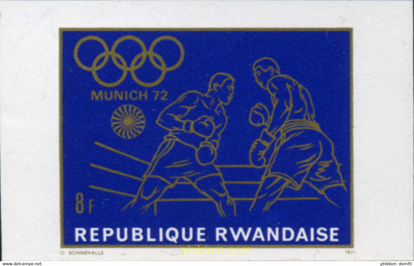 221671 MNH RUANDA 1971 20 JUEGOS OLIMPICOS VERANO MUNICH 1972 - 1970-1979