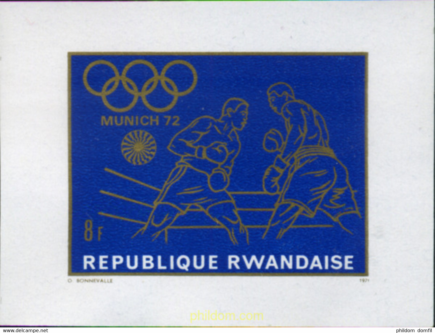 221672 MNH RUANDA 1971 20 JUEGOS OLIMPICOS VERANO MUNICH 1972 - 1970-1979