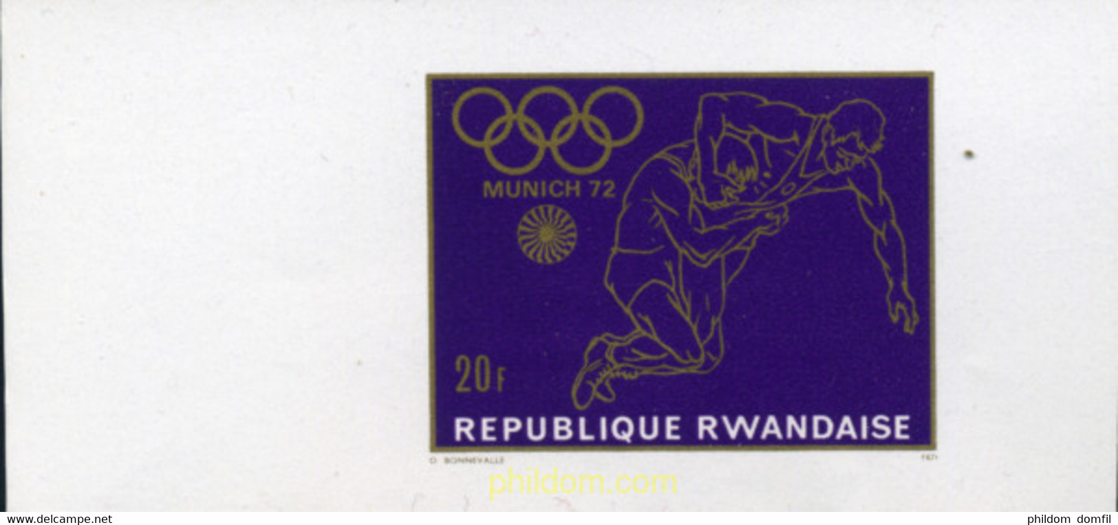 221690 MNH RUANDA 1971 20 JUEGOS OLIMPICOS VERANO MUNICH 1972 - 1970-1979