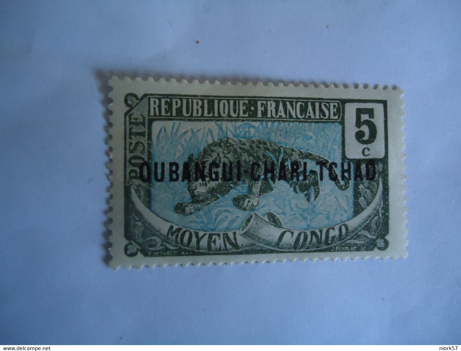 UBANGUI  FRENCH   MLN  STAMPS    TIGER OVERPRIN  OUBANGUI-CHARI - Other & Unclassified