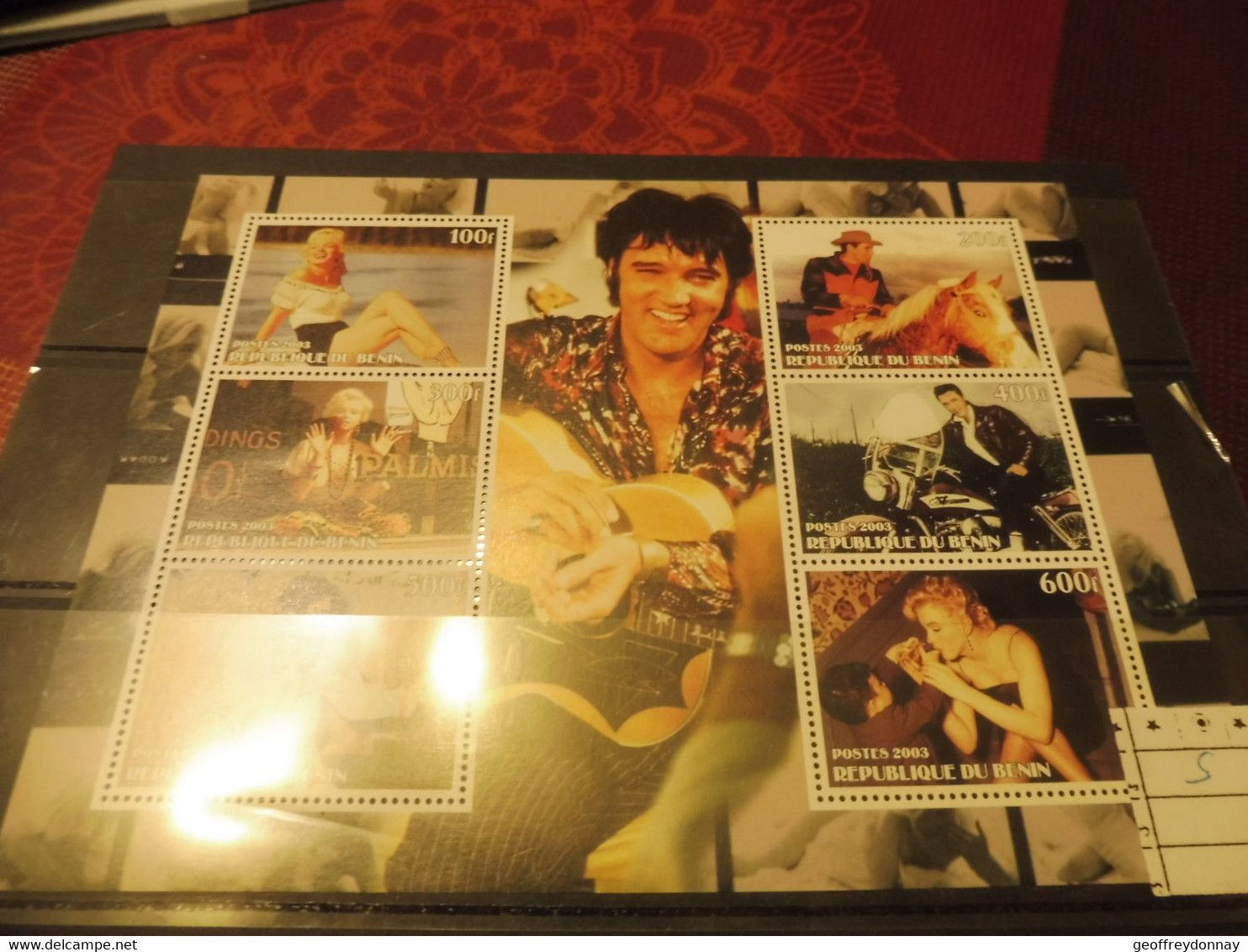 Elvis Presley   Benin 2003  Mnh Neuf ** Cinema - Elvis Presley