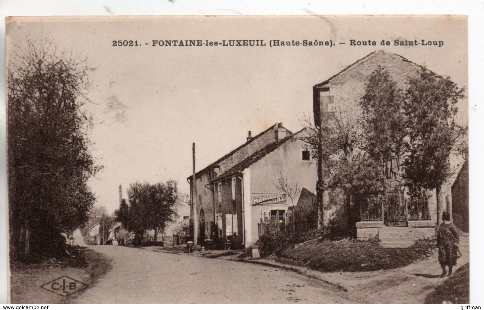 FONTAINE LES LUXEUIL ROUTE DE SAINT LOUP TBE - Dampierre-sur-Salon