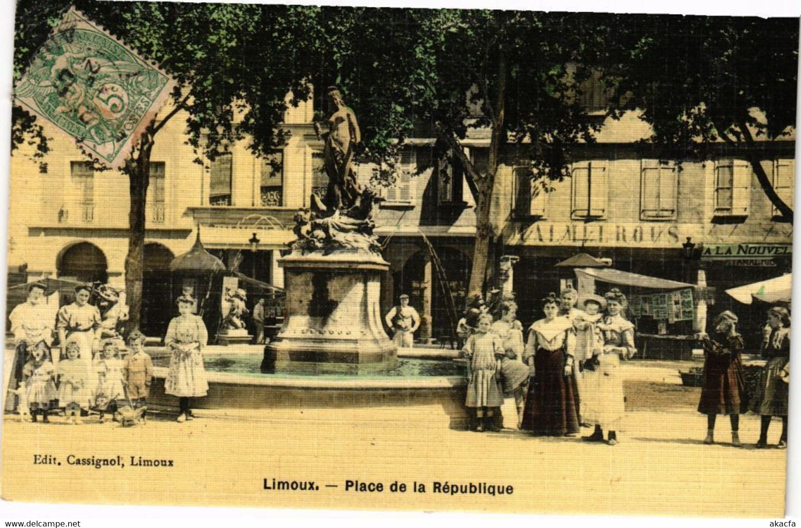 CPA LIMOUX-Place De La République (261352) - Limoux