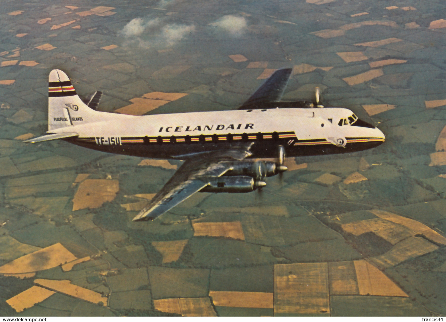 CPA - Vickers Viscount 759 - Compagnie Icelandair - 1946-....: Modern Era