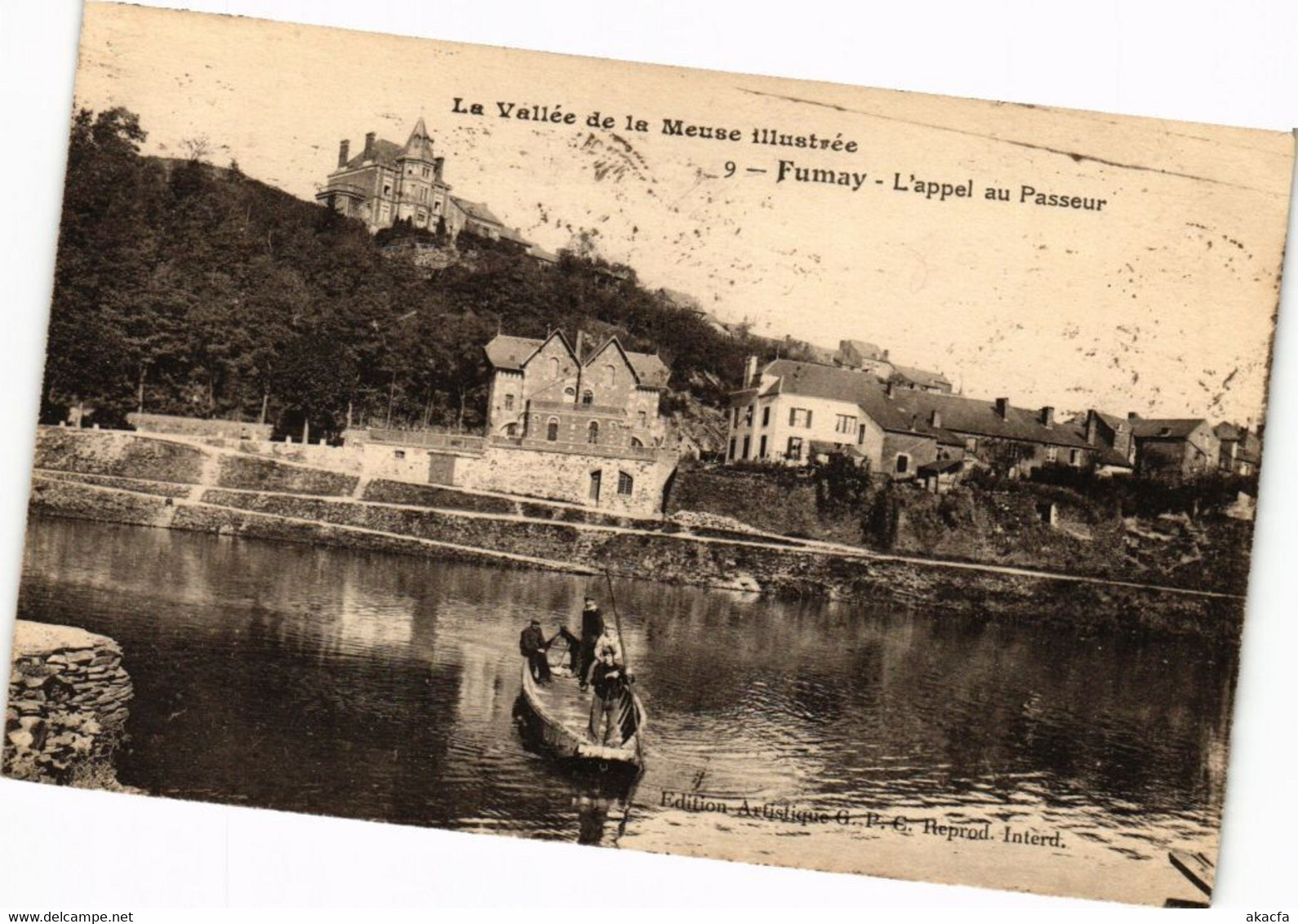 CPA La Vallée De La Meuse Illustrée - FUMAY - L'appel Au Passeur (224776) - Fumay