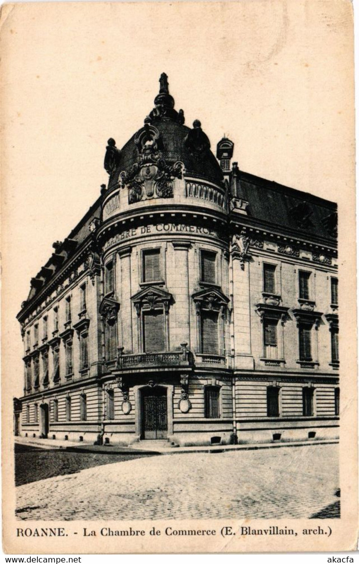 CPA ROANNE - La Chambre De Commerce (263361) - Roanne