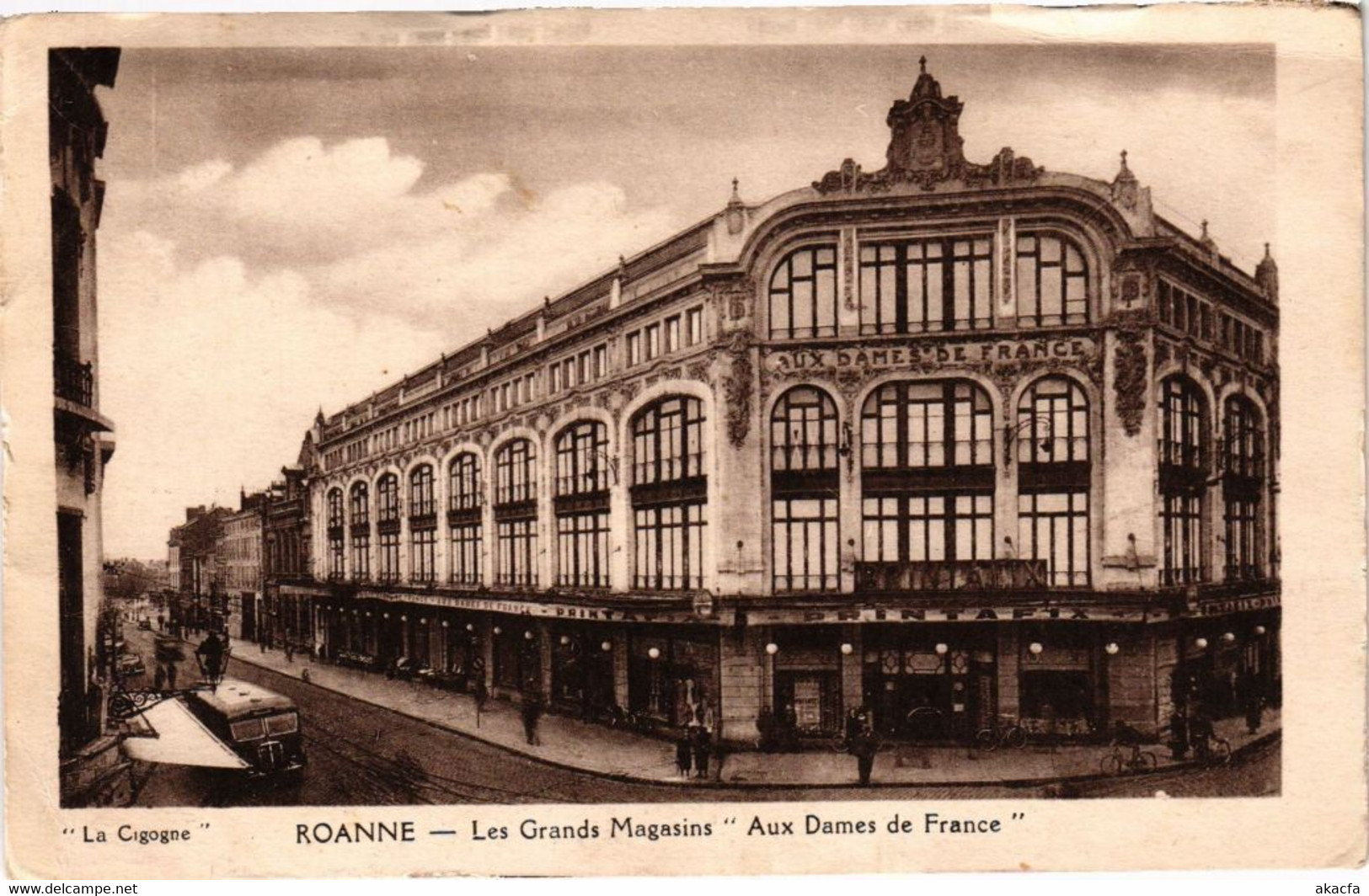 CPA ROANNE - Les Grands Magasins "Aux Dames De France" (263372) - Roanne