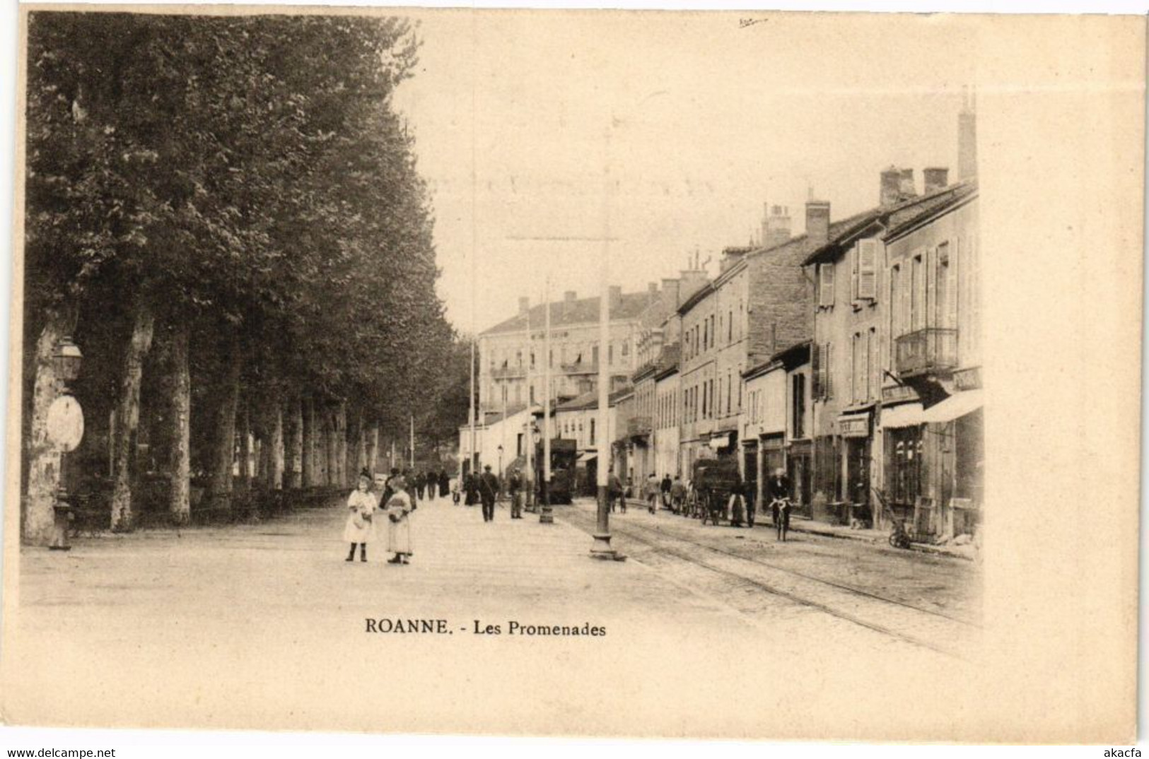 CPA ROANNE - Les Promenades (263393) - Roanne